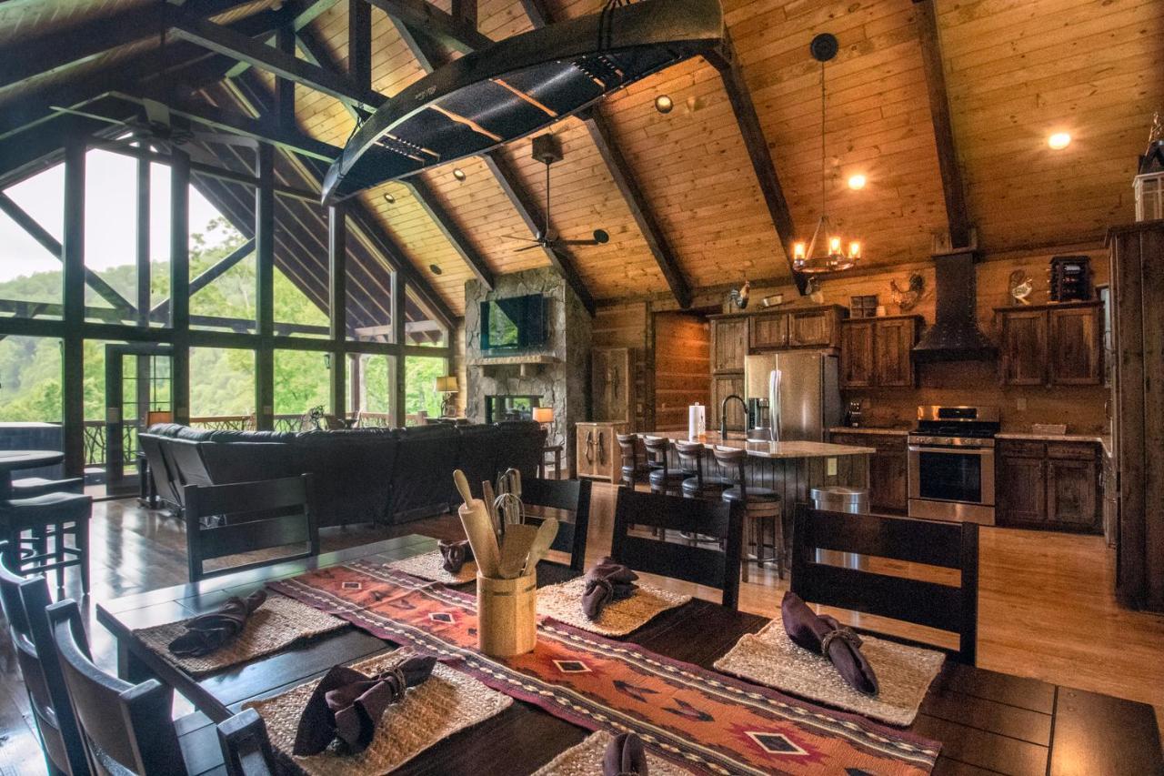 Cherokee Mountain Cabins Llc Hotel Topton Esterno foto